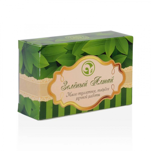 Фито-мыло твердое  «Зеленый Алтай», туалетное марка «Экстра» 