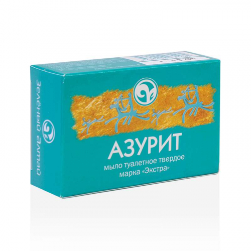 Фито-мыло твердое  «Азурит», туалетное марка «Экстра» 