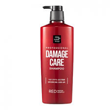 Шампунь для поврежденных волос Miseenscene Professional damage care red protein shampoo 680ml