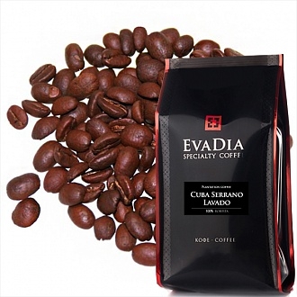 Кофе в зёрнах EvaDia Куба Арабика Серрано Лавадо