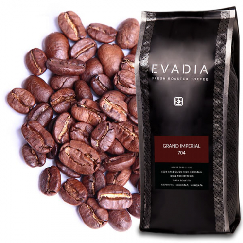  Кофе EvaDia «GRAND IMPERIAL» (Марагоджип Никарагуа и Колумбия)