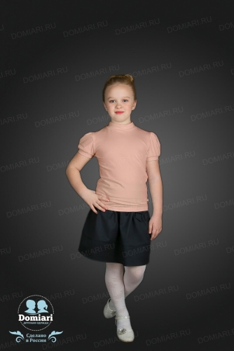 блузка школьная 2012,персик