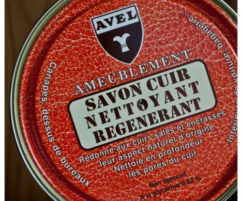 Очиститель мыло Savon Cuir Nettoyant Regenerant AVEL 