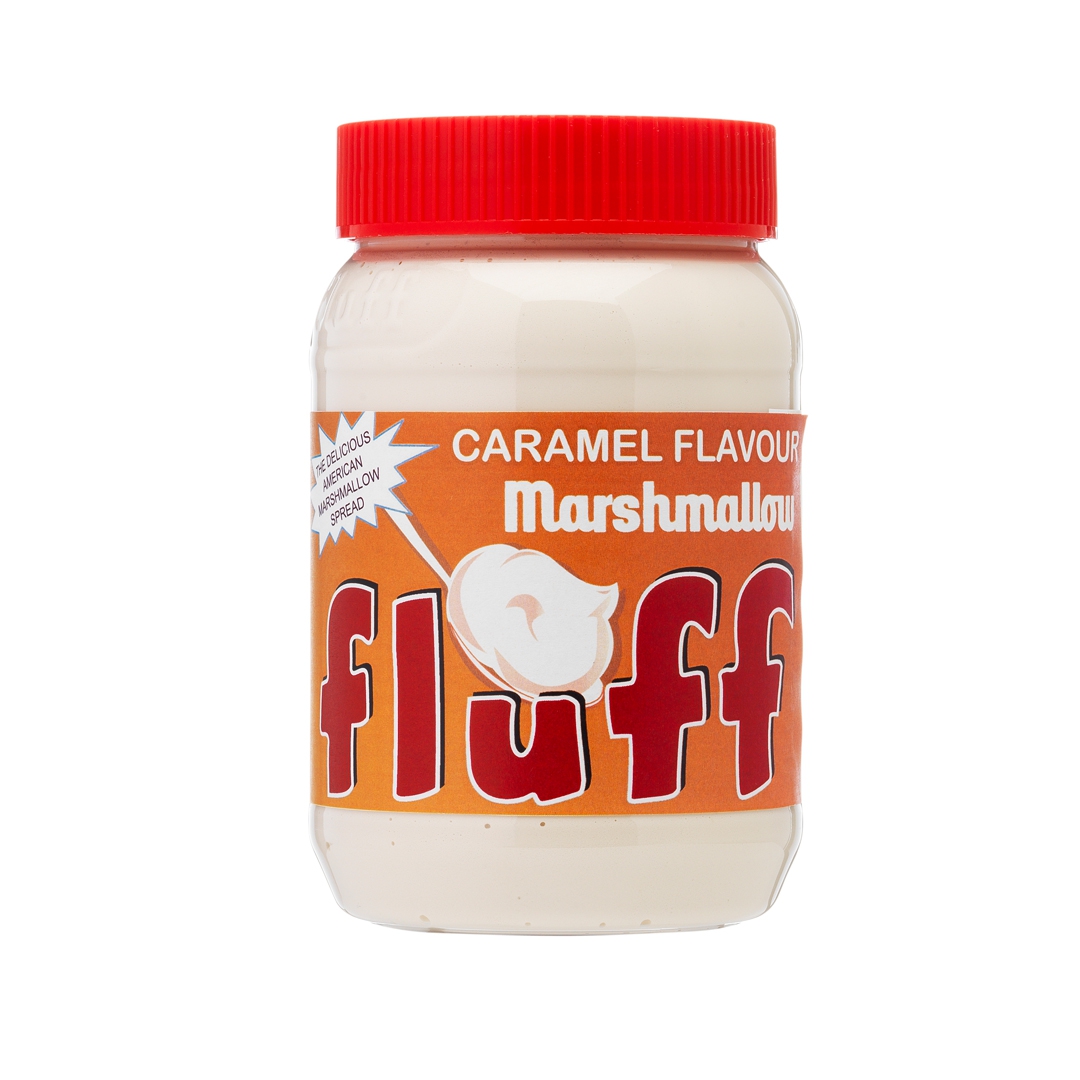 Кремовый зефир Маршмеллоу Флаф с карамельным вкусом- Marshmallow Fluff Cara...