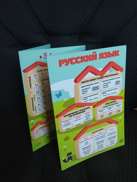 Буклет в 1 КЛАСС