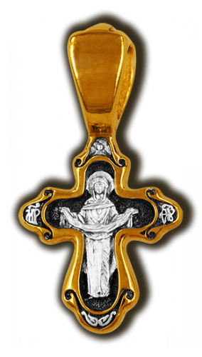 Распятие Христово. Покров Пресвятой Богородицы. Православный крест.