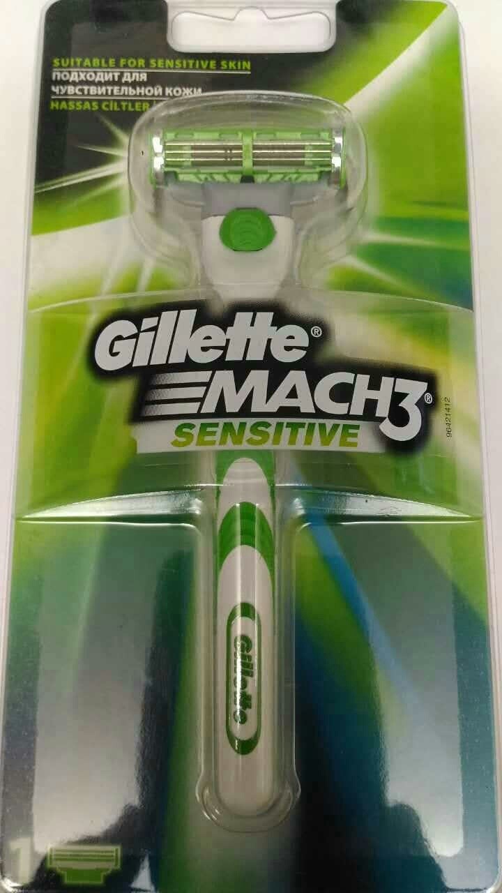 Станок для бритья gillette mach3 sensitive