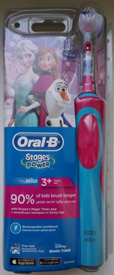 Электрическая Зубная Щетка Oral B Frozen Купить